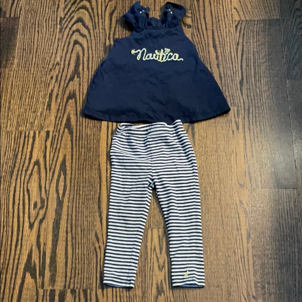 Girl Nautical Matching Set